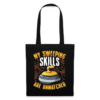 Curling, Curling, Curling, Curling, Curling - Sac en tissu - noir - Devant