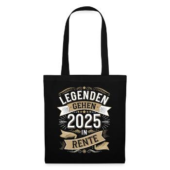 Legends Retire in 2025 Retirement Retirement - Tote Bag - black - Front