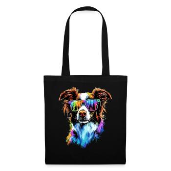 Border Collie Dog Lover Puppy Cute Collies - Tote Bag - black - Front