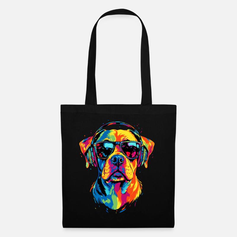 Deutscher Boxer Hunde Boxerverein German Boxer - Stoffbeutel - Schwarz
