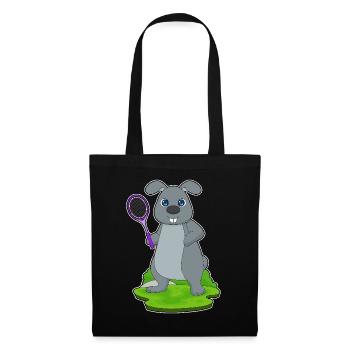 Rabbit Tennis Rackets - Tote Bag - black - Front