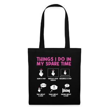 Things I do in my free time: K-Pod - Tote Bag - black - Front