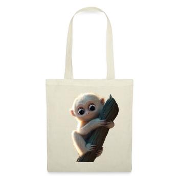 Gibbon Monkey Whitehand Gibbon Monkey Cute Lar Gibbons - Tote Bag - nature - Front