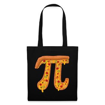 Pi Day : Amateurs de pizza math drôles - Sac en tissu - noir - Devant