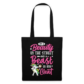 Softball Girl Beauty In The Street And Beast In My - Stoffbeutel - Schwarz - Vorne