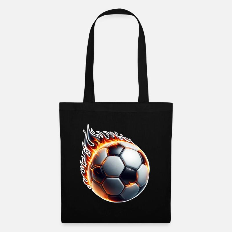 Fußball - Stoffbeutel - Schwarz