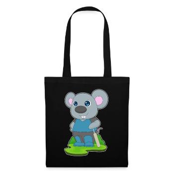 Mouse Cricket Cricket Bats - Tote Bag - black - Front