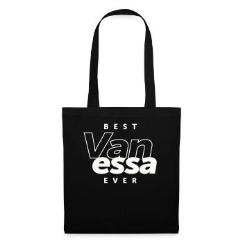 Best Vanessa Ever - Name Vanessa - Tote Bag - black - Front