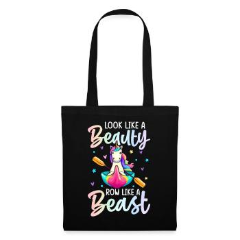 Look Like A Beauty Row Like A Beast Rowing Lover - Tote Bag - black - Front
