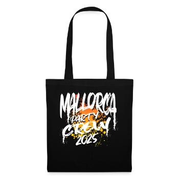 Majorque Party Crew 2025 (Garantie du prix le plus bas) - Sac en tissu - noir - Devant