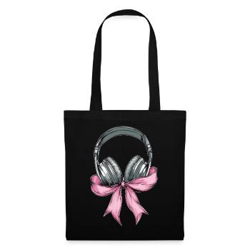 Coquette Bow Ingénieur du son Ingénieur du son - Sac en tissu - noir - Devant