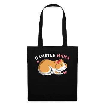 Hamster Mom Lover Design - Tote Bag - black - Front