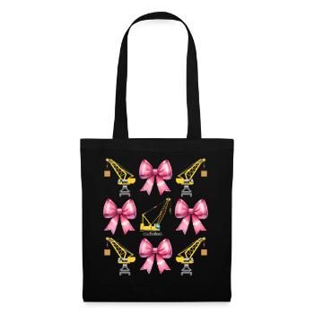 Coquette Arch Grutier Opérateur de grue - Sac en tissu - noir - Devant