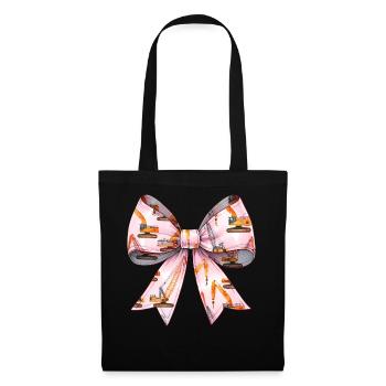 Coquette Arch Grutier Opérateur de grue - Sac en tissu - noir - Devant