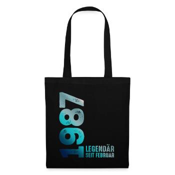 Limited Edition February 1987 Legendär Seit - Stoffbeutel - Schwarz - Vorne