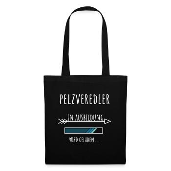 Pelzveredler Ausbildung Beruf Geschenk - Stoffbeutel - Schwarz - Vorne
