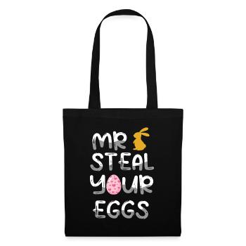 Easter Mr Steal Your Eggs - Tote Bag - black - Front
