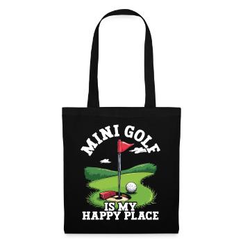 Golf Golf Golfer Golf Course - Tote Bag - black - Front