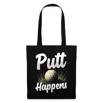 Golf Golf Golfer Golf Course - Tote Bag - black - Front