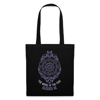 Ostara be the wheel of the year - Tote Bag - black - Front