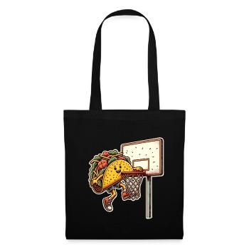 Taco Basketball Tacos - Tote Bag - black - Front