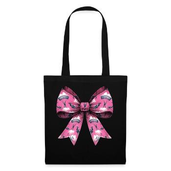 Coquette Bow Parachutisme - Sac en tissu - noir - Devant