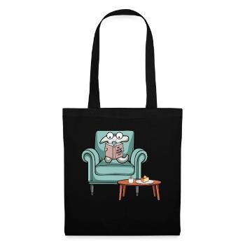 Cozy Pi Day : l’histoire sans fin - Sac en tissu - noir - Devant