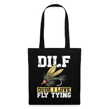 Fly Tying Fly Tying Fly Fishing Fly Fishing - Tote Bag - black - Front