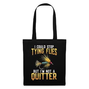 Fly Tying Fly Tying Fly Fishing Fly Fishing - Tote Bag - black - Front