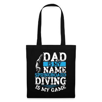 Springboard Diving Diving Diving Divers - Tote Bag - black - Front