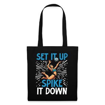 Beach Volleyball Volleyball Volleyball Players - Tote Bag - black - Front
