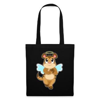 Meerkat Angel Wings - Tote Bag - black - Front
