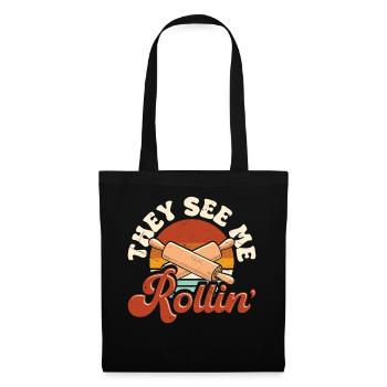 Cuire - Sac en tissu - noir - Devant