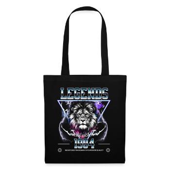 1984 Anniversaire Légende Leo - Sac en tissu - noir - Devant