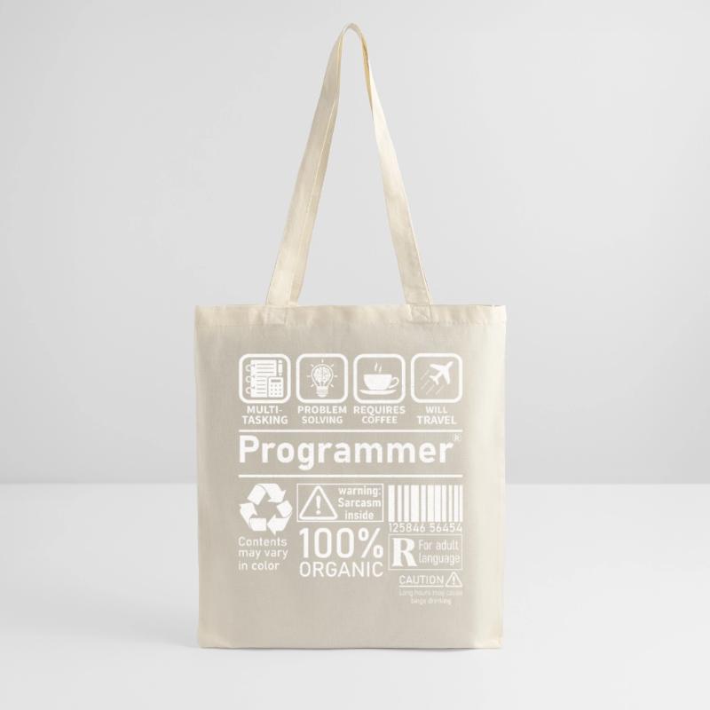 Programmer multi tasking problem solving requires Stoffbeutel