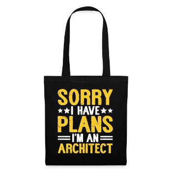 Architect - Tote Bag - black - Front