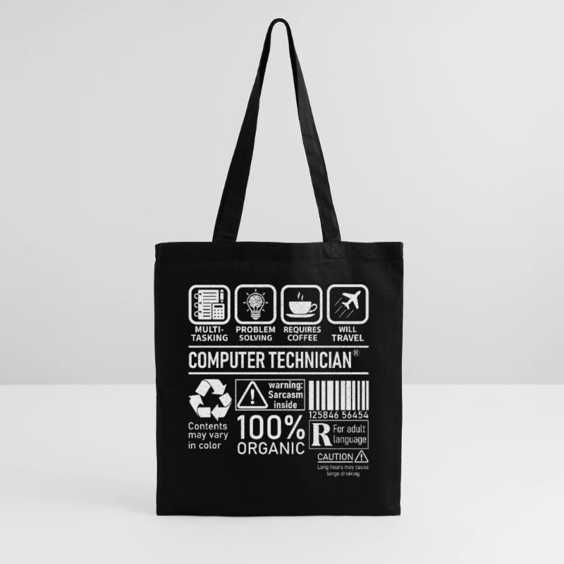 Computer Technician multi tasking problem solving Stoffbeutel