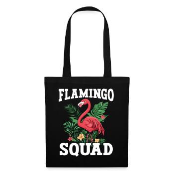 Escouade Flamingo - Sac en tissu - noir - Devant