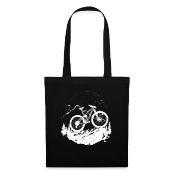 VTT - Sac en tissu - noir - Devant