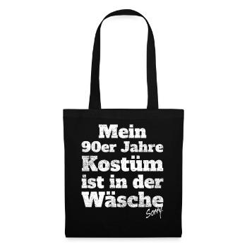 My 90s Costume In The Lingerie Theme Party - Tote Bag - black - Front