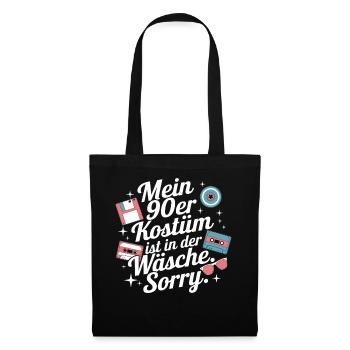 My 90s Costume In The Lingerie Theme Party - Tote Bag - black - Front