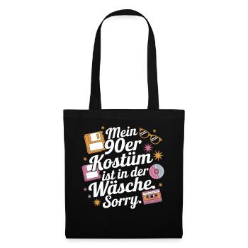 My 90s Costume In The Lingerie Theme Party - Tote Bag - black - Front