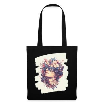 Spring Spring Beginning Flowers - Tote Bag - black - Front