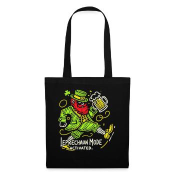 Leprechaun Mode Activates St. Patrick's Day Fun - Tote Bag - black - Front
