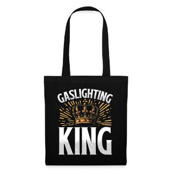Gaslighting Gaslighter - Stoffbeutel - Schwarz - Vorne