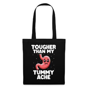 Douleur à l’estomac Survivant Douleur à l’estomac - Sac en tissu - noir - Devant