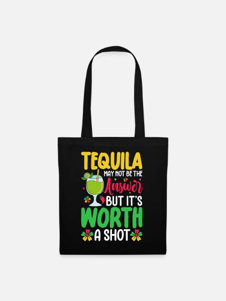 Tequila - Stoffbeutel - Schwarz
