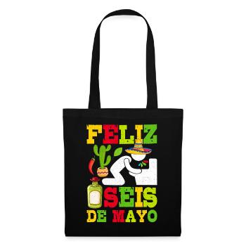 Cinco De Mayo - Stoffbeutel - Schwarz - Vorne