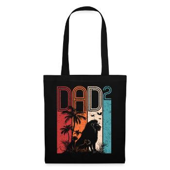 Leo Family Dad High 2 Gift Dad's Father's Day - Tote Bag - black - Front