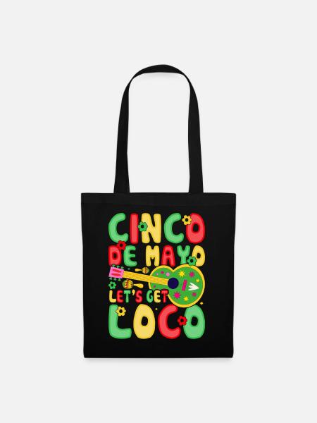 Cinco De Mayo - Stoffbeutel - Schwarz